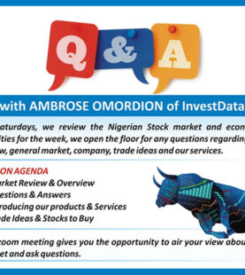 6 Months Signal and NGX Question & Answers with Ambrose Omordion